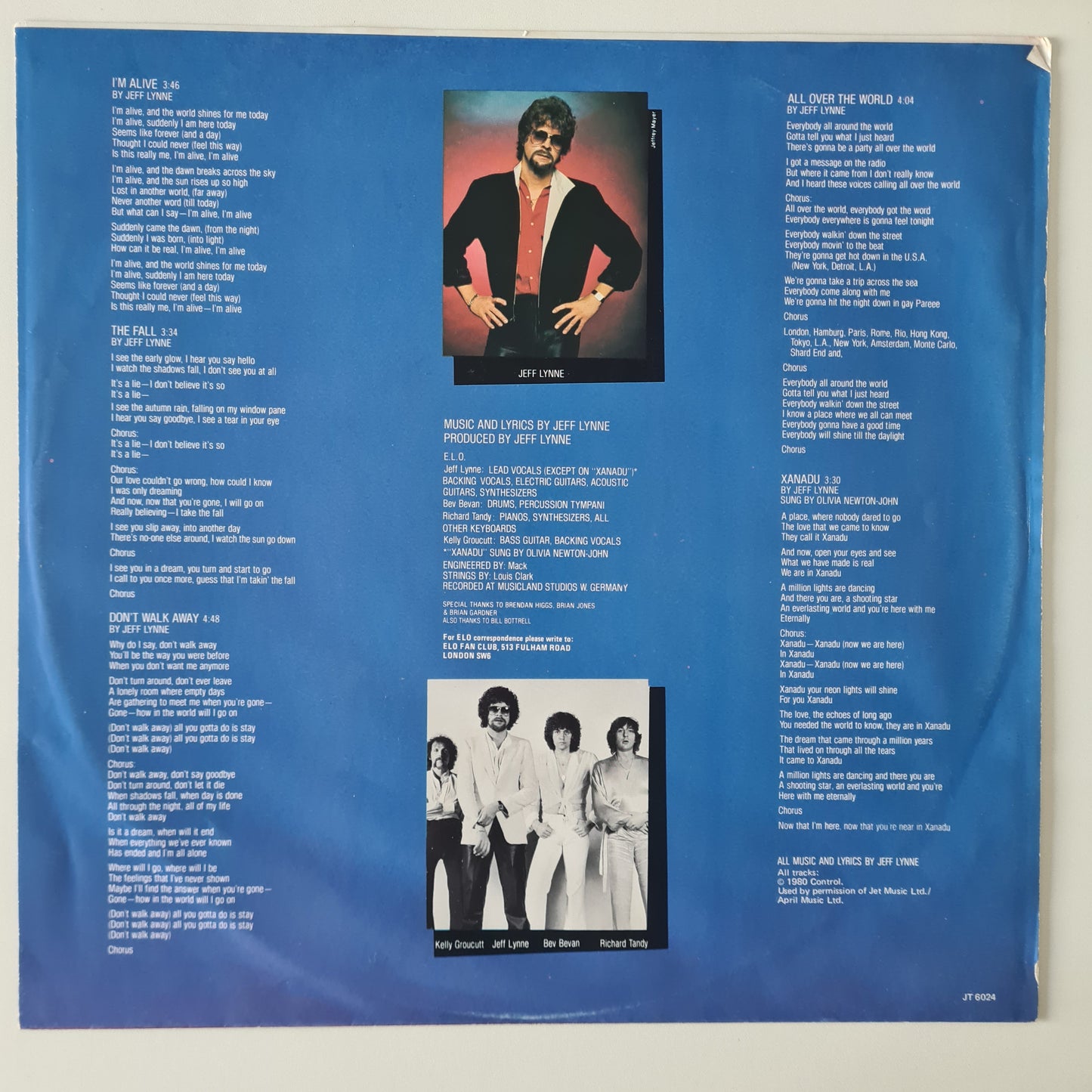 ELO & Olivia Newton John – Xanadu - 1980 (Gatefold) - Vinyl Record LP
