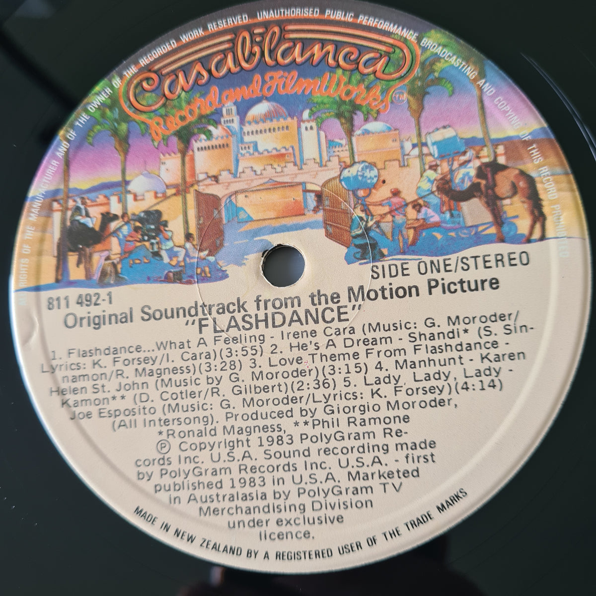 Various - Flashdance: Original Soundtrack From The Motion Picture - 1983 - Vinyl Record LP