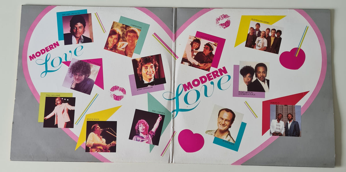 Various Artists – Modern Love 30 Love Songs For Today - 1988 (Australian Only Release) - Vinyl Record 2LP