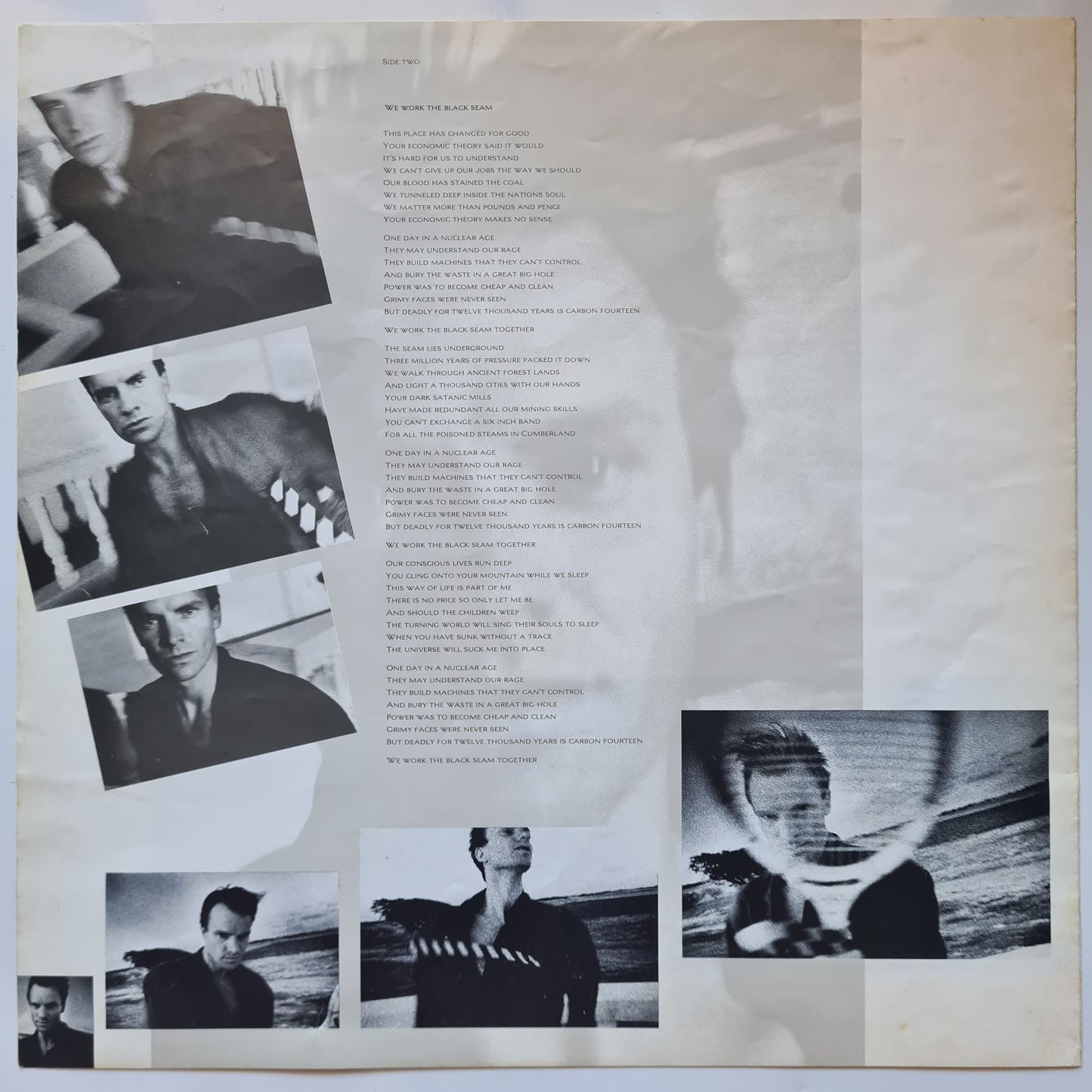 Sting – The Dream Of The Blue Turtles - 1985 - Vinyl Record LP