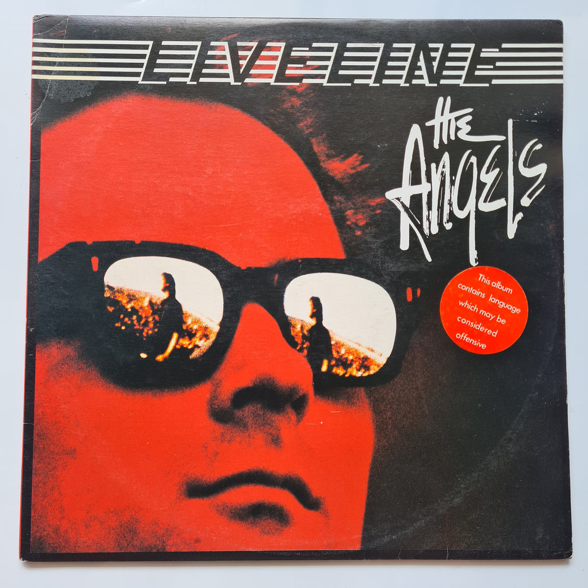 The Angels – Liveline - 1987 - Vinyl Record 2LP