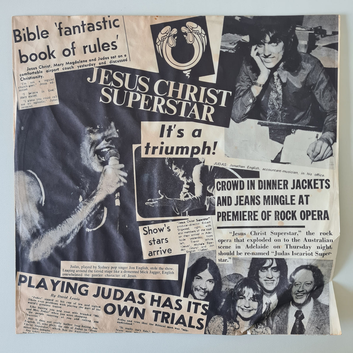 Jon English – English History - 1979 - Vinyl Record LP