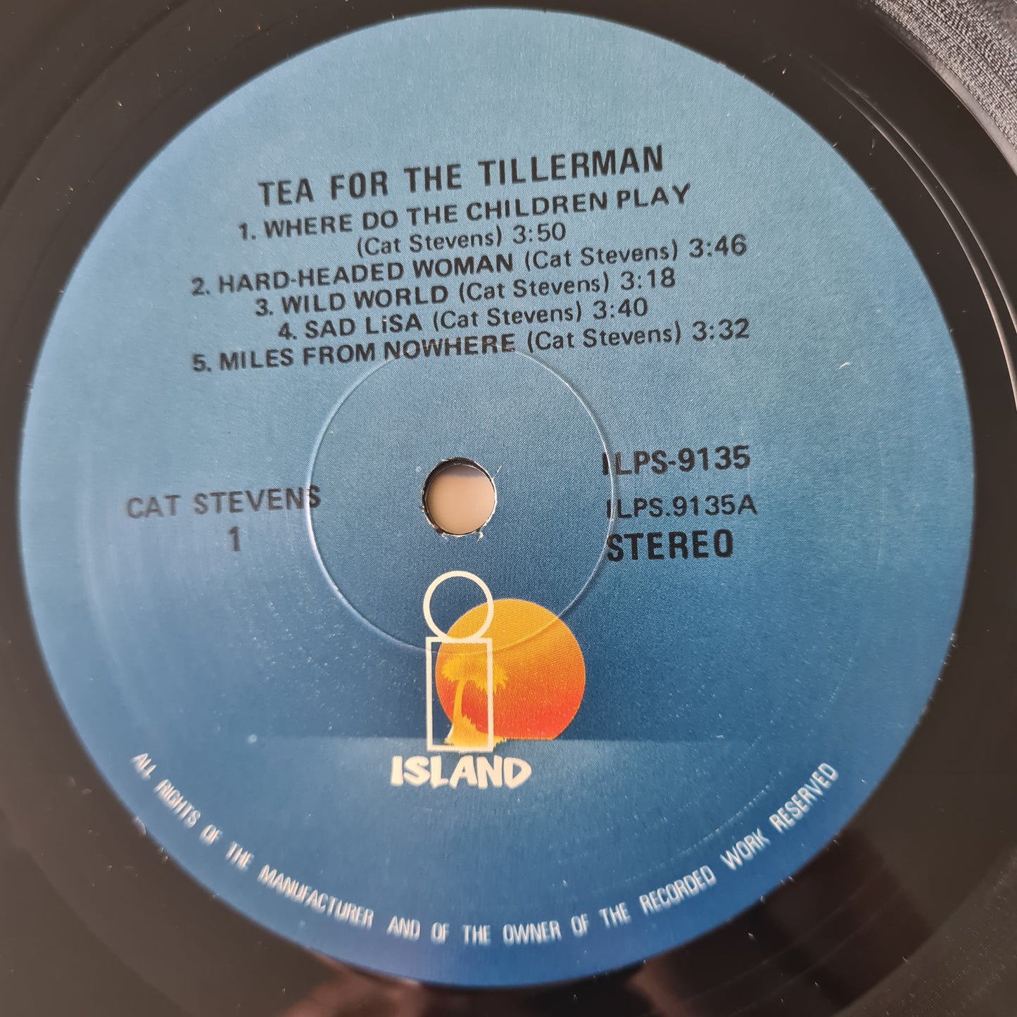 Cat Stevens – Tea For The Tillerman - 1970 (70's UK Gatefold reissue) - Vinyl Record LP