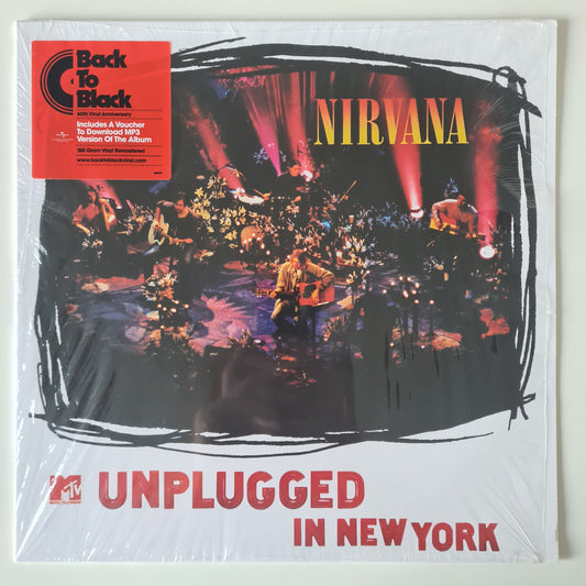 Nirvana – MTV Unplugged In New York - 1994 (2017 European Pressing) - Vinyl Record LP