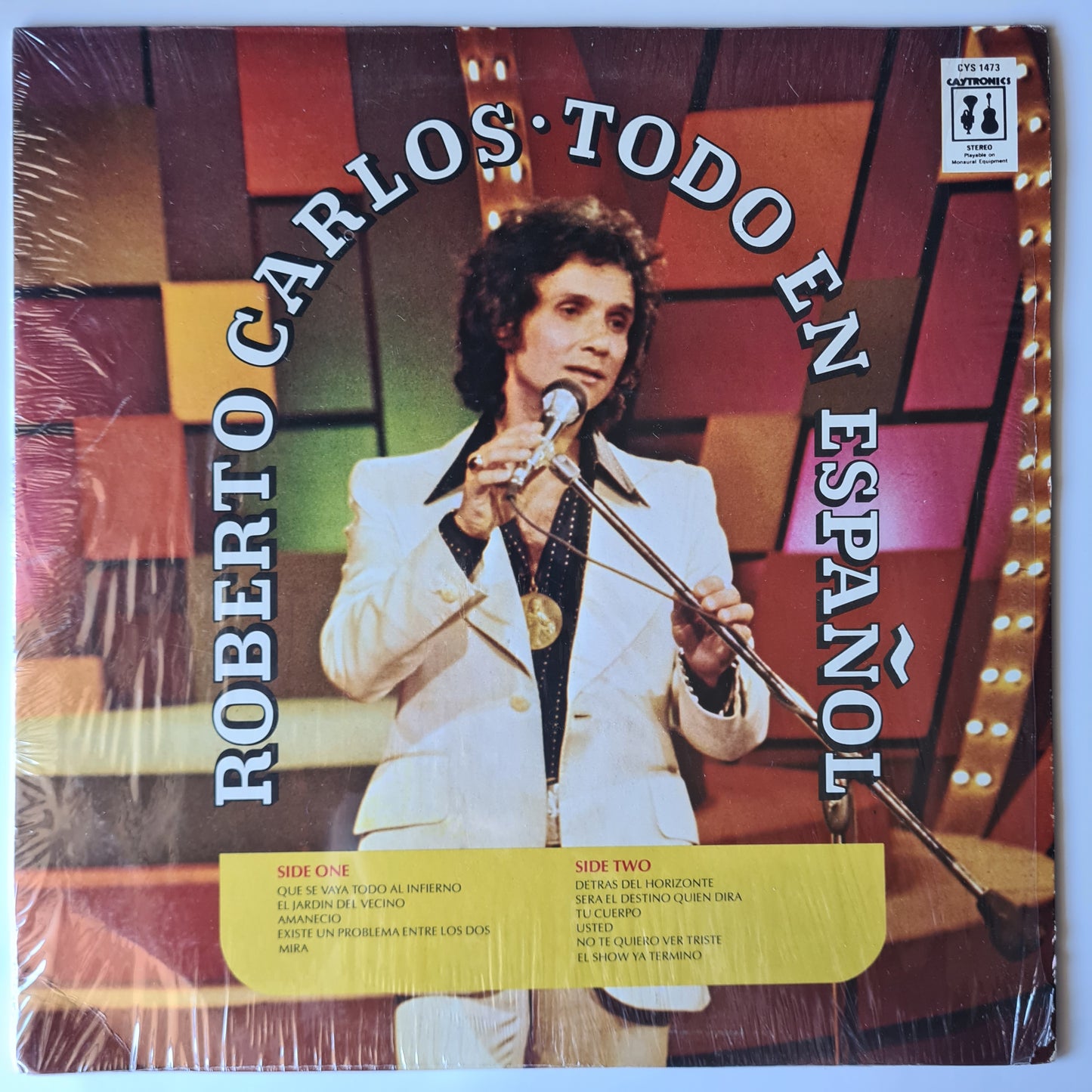Roberto Carlos – Todo En Español - 1976 - Vinyl Record LP 🇧🇷