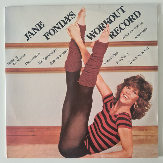 Various – Jane Fonda's Workout Record - 1982 - Vinyl Record 2LP