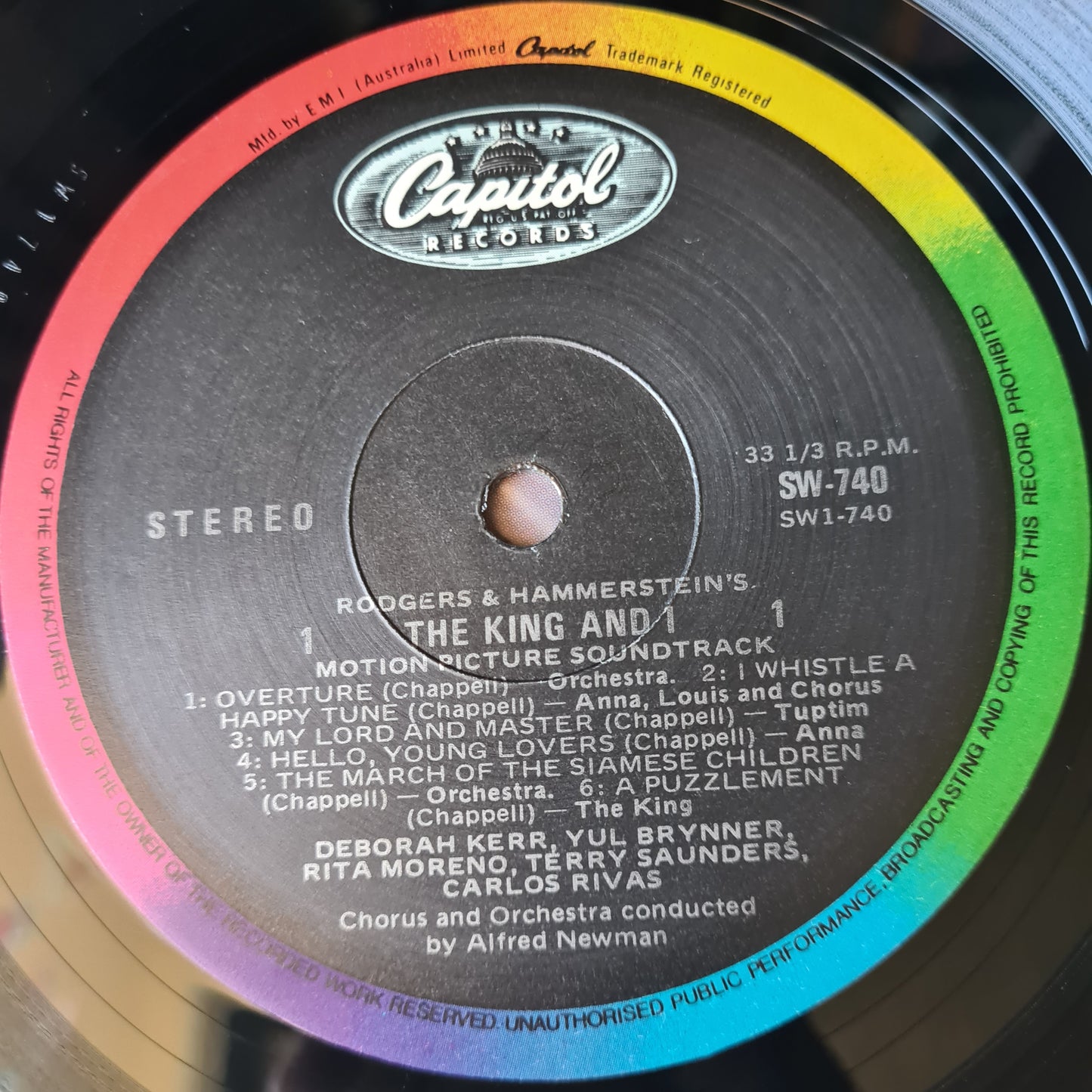 Rodgers And Hammerstein - The King & I - 1956 (Australian Pressing) - Vinyl Record LP (near mint)