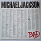 Michael Jackson – Bad - 1987 - Vinyl Record LP
