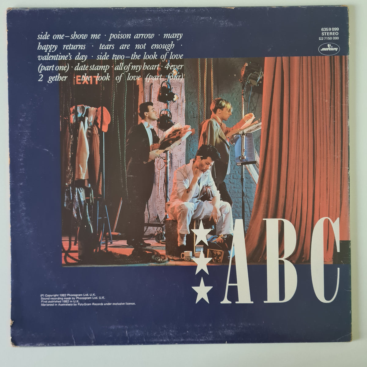 ABC – The Lexicon Of Love (Debut Album) - 1982 - Vinyl Record LP