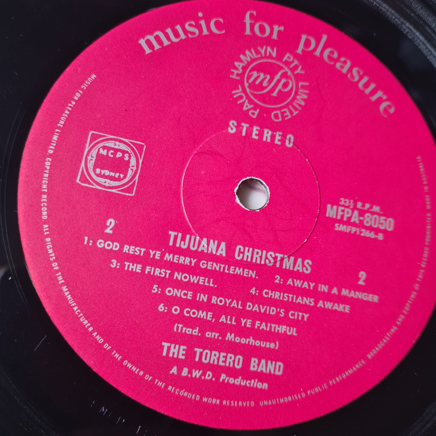 The Torero Band – Tijuana Christmas - 1968 (70's reissue) - Vinyl Record LP