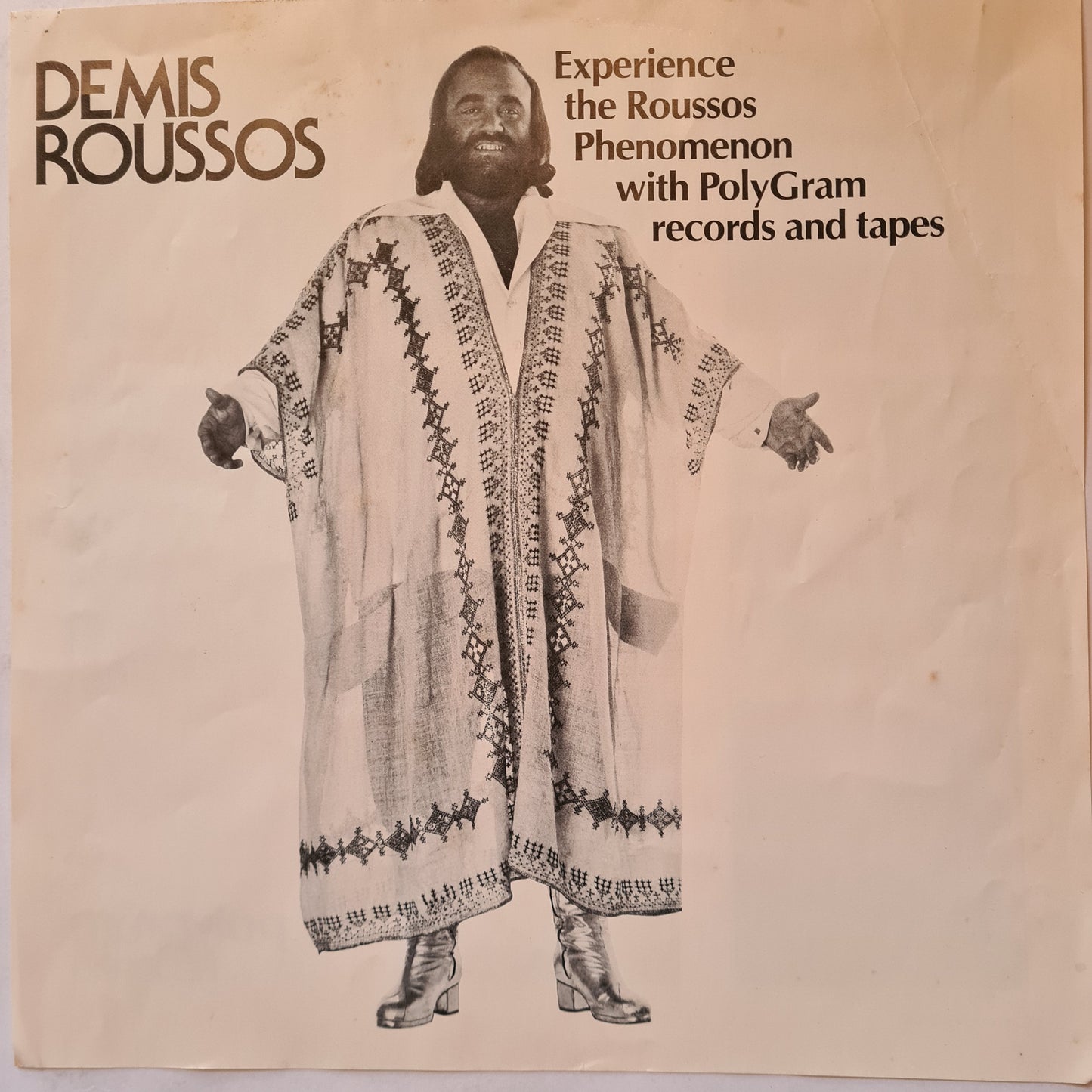Demis Roussos  – The Roussos Phenomenon - 1979 (Greatest Hits)- Vinyl Record LP