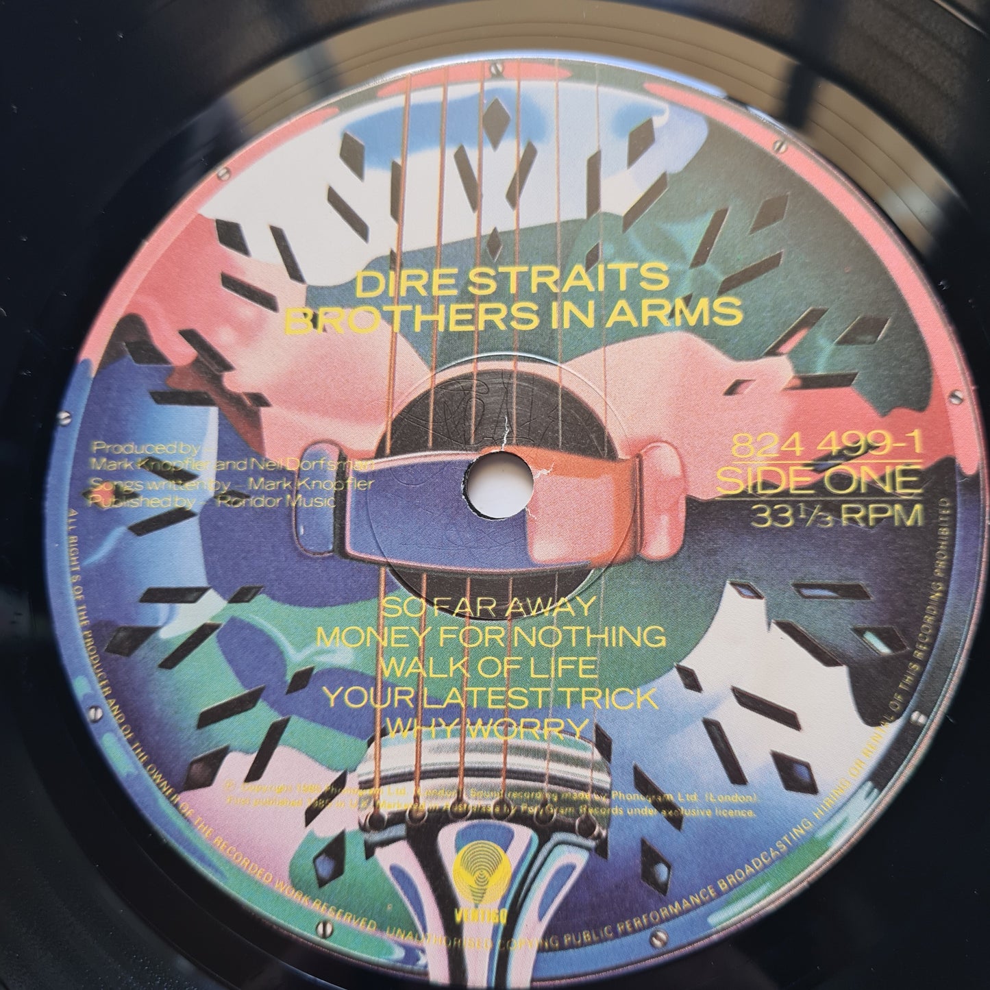 Dire Straits – Brothers In Arms - 1985 - Vinyl Record LP