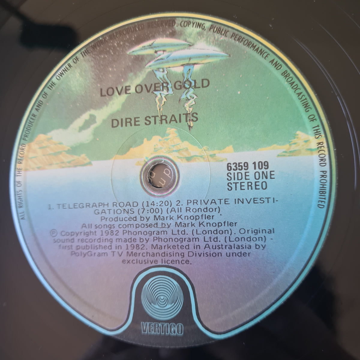 Dire Straits – Love Over Gold - 1982 - Vinyl Record LP