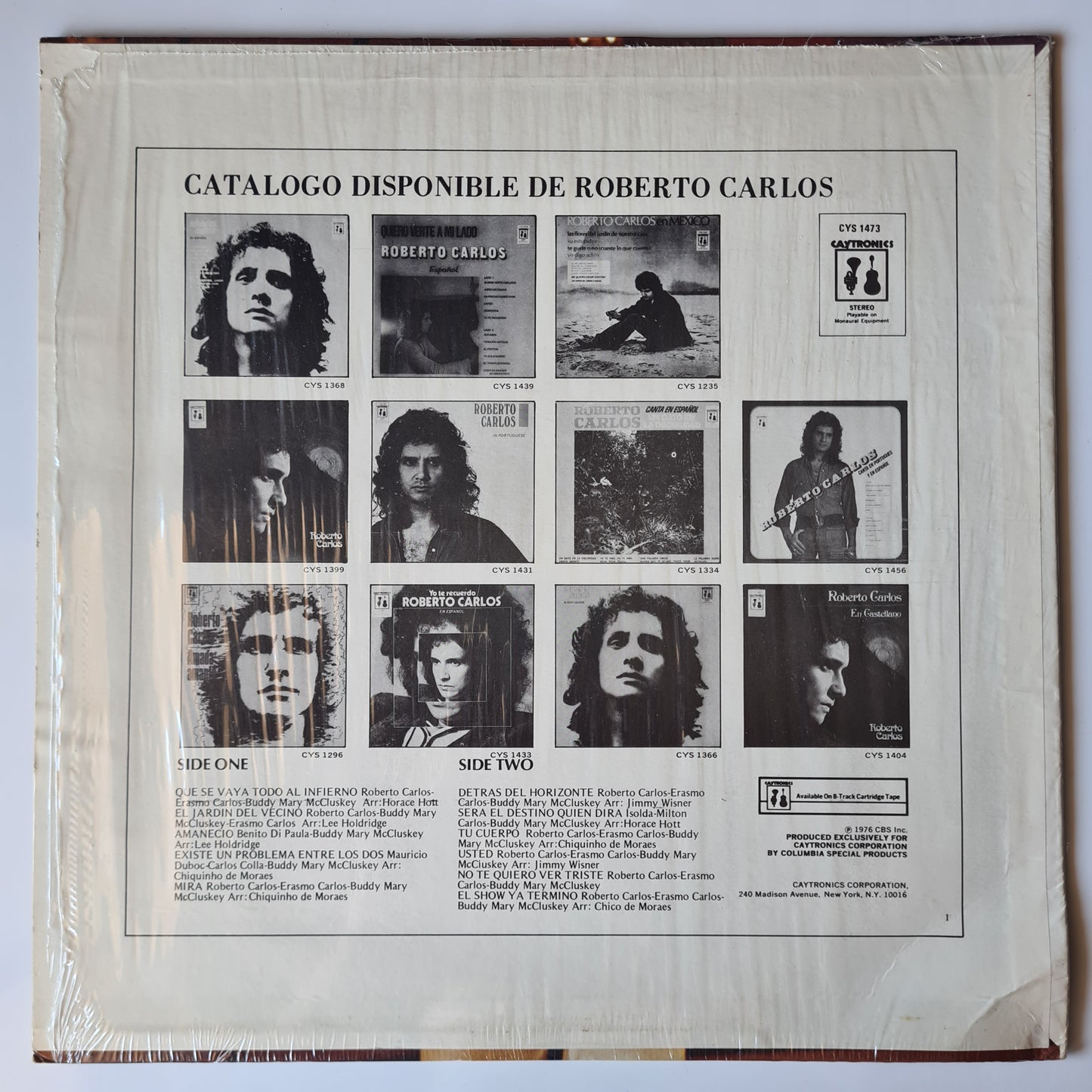 Roberto Carlos – Todo En Español - 1976 - Vinyl Record LP 🇧🇷