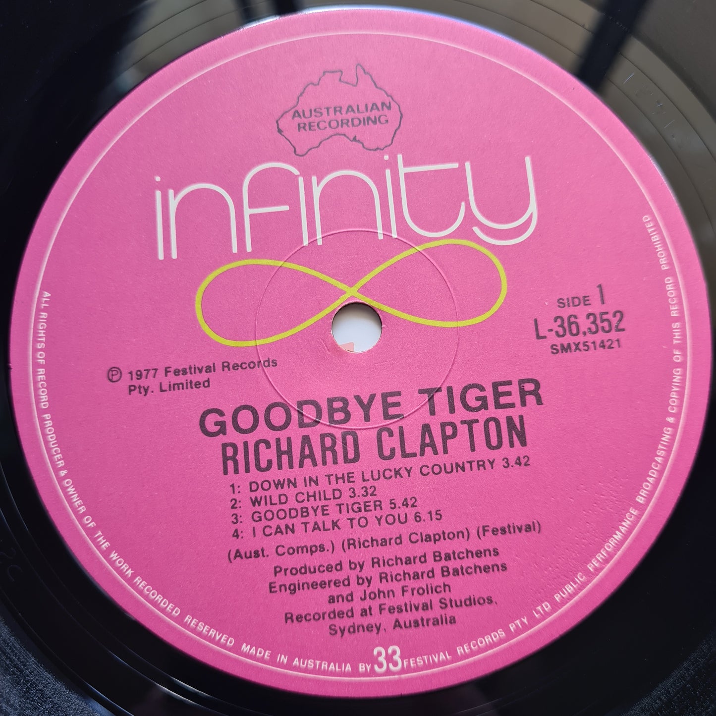 Richard Clapton – Goodbye Tiger - 1977 (Gatefold) - Vinyl Record LP