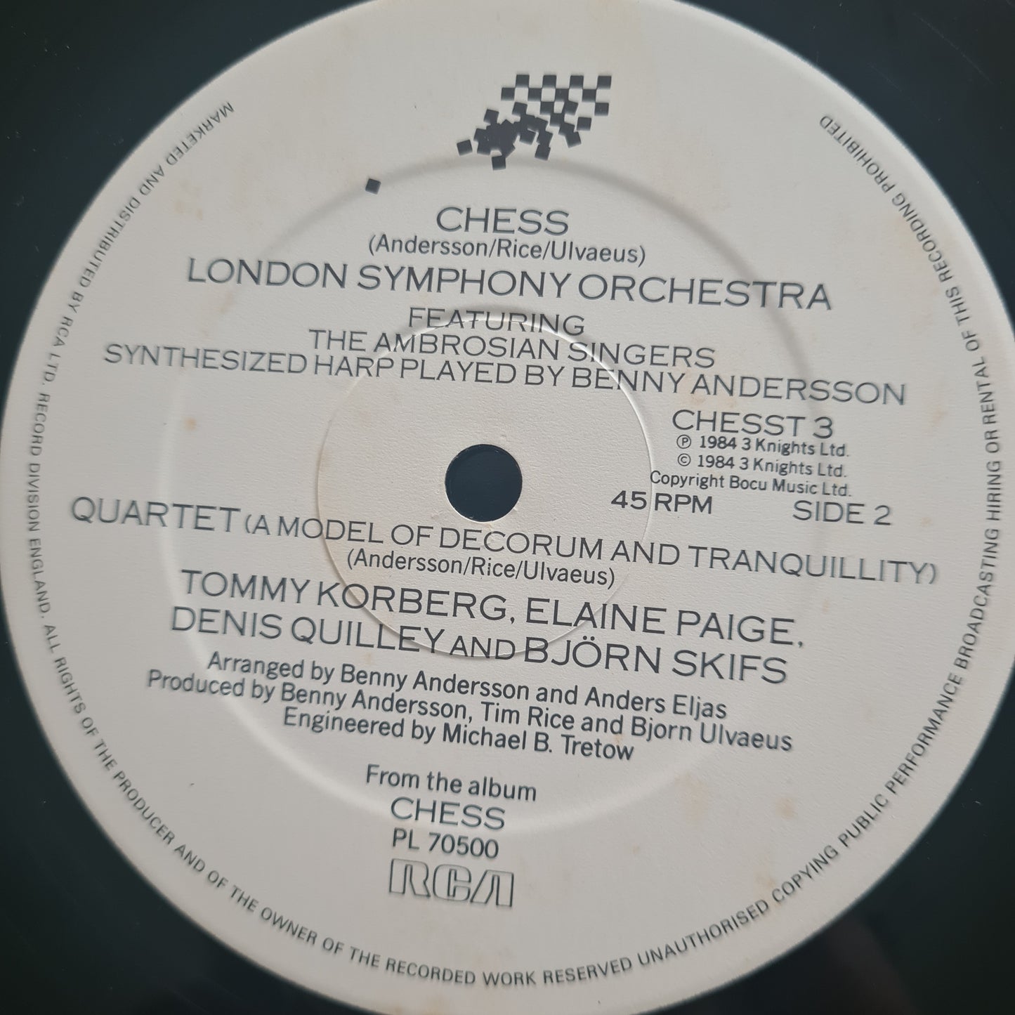 Elaine Paige & Barbara Dickson – I Know Him So Well - 1984 - Vinyl Record 12" Maxi Single