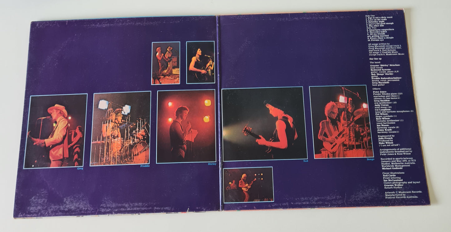 Skyhooks – Ego Is Not A Dirty Word - 1975 - Vinyl Record LP