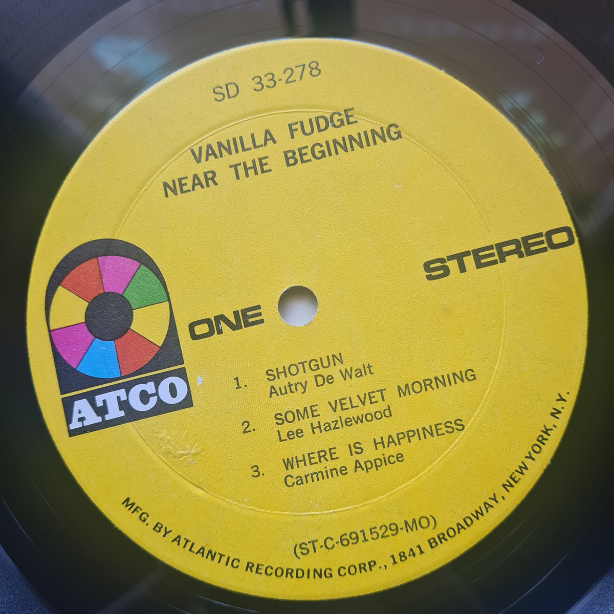 Vanilla Fudge – Near The Beginning - 1969 (USA Pressing) - Vinyl Record LP