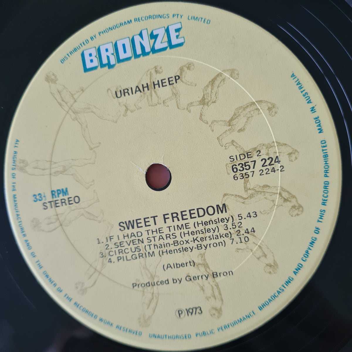 Uriah Heep – Sweet Freedom - 1973 - Vinyl Record LP