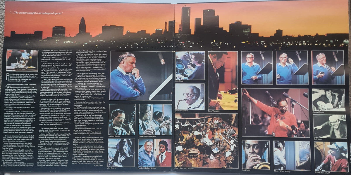 Frank Sinatra With Quincy Jones And Orchestra – L.A. Is My Lady - 1984 - Vinyl Record LP
