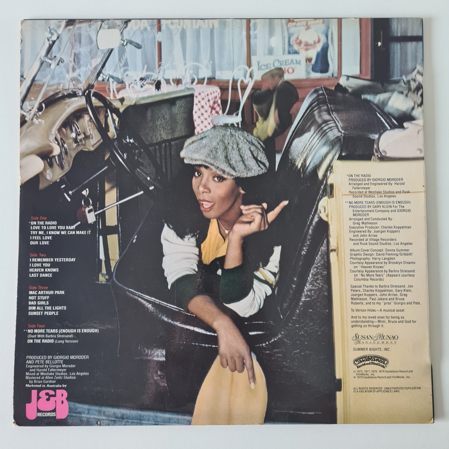 Donna Summer – Greatest Hits: Volume I & II (New Zealand Press) - 1979 - Vinyl Record 2LP