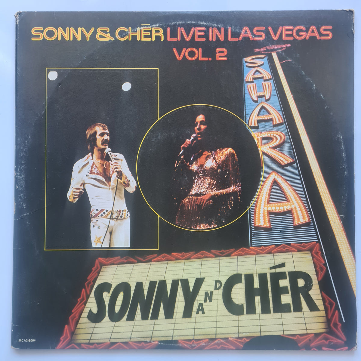 Sonny & Cher – Live In Las Vegas Vol.2 - 1973 (Canadian Pressing) - Vinyl Record 2LP