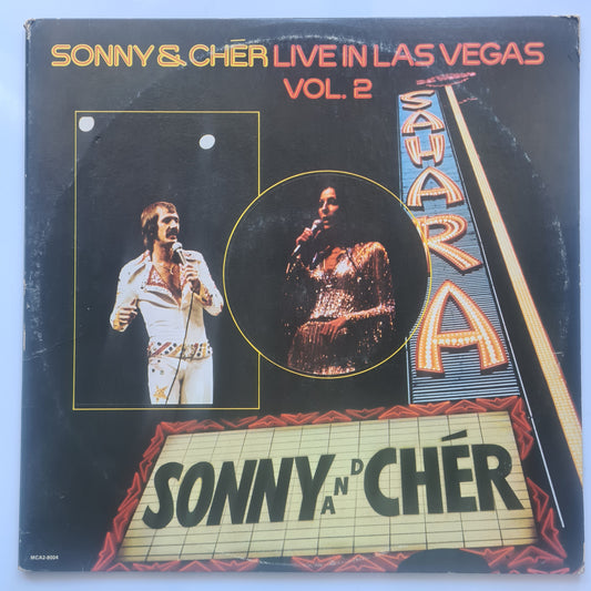 Sonny & Cher – Live In Las Vegas Vol.2 - 1973 (Canadian Pressing) - Vinyl Record 2LP