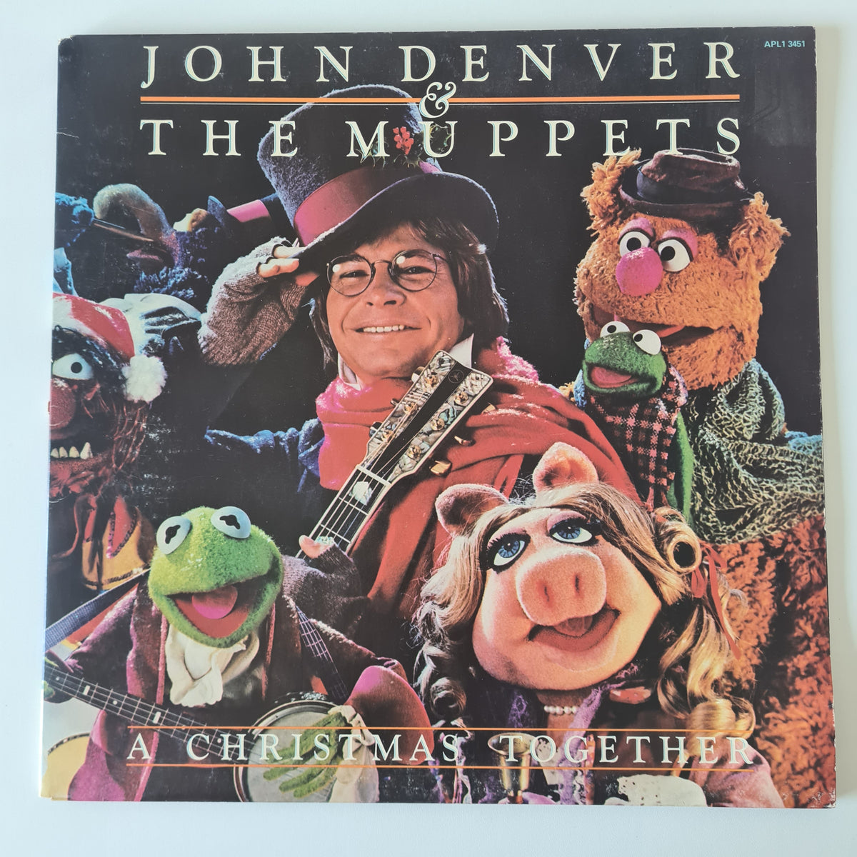 John Denver & The Muppets - A Christmas Together - 1979 - Vinyl Record LP