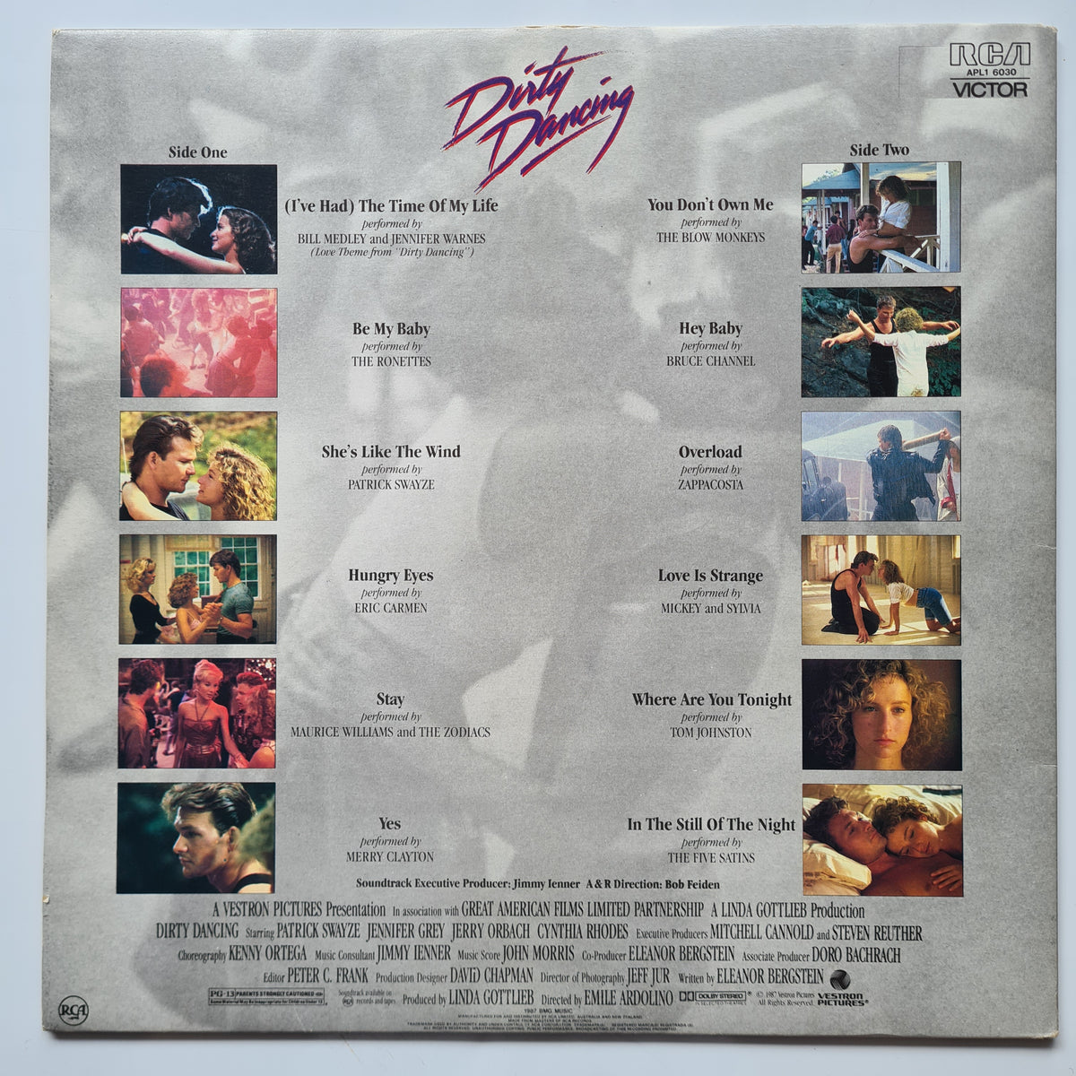Various Artists – Dirty Dancing (Original Soundtrack) - 1987 - Vinyl Record LP