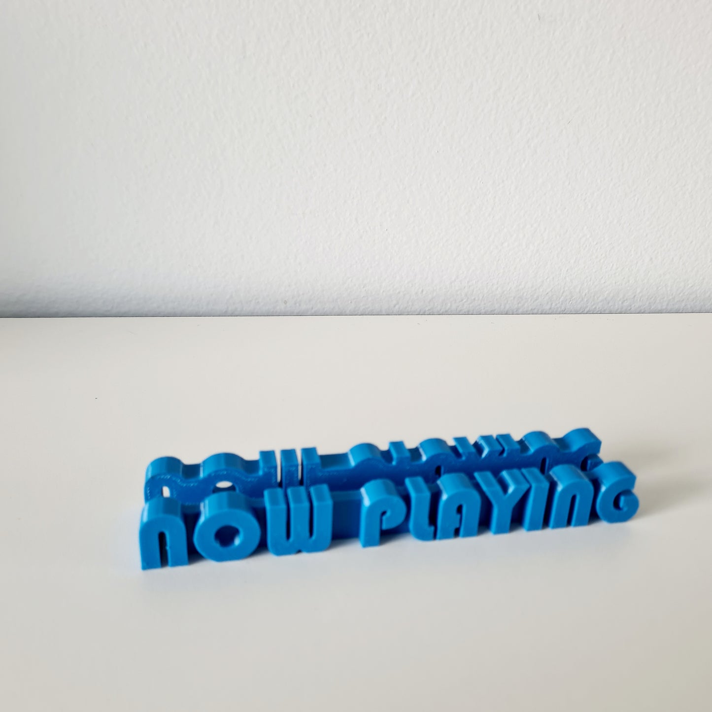 Now Playing CD Stand – Stylish Blue Display Holder for CD Cases - Free Postage