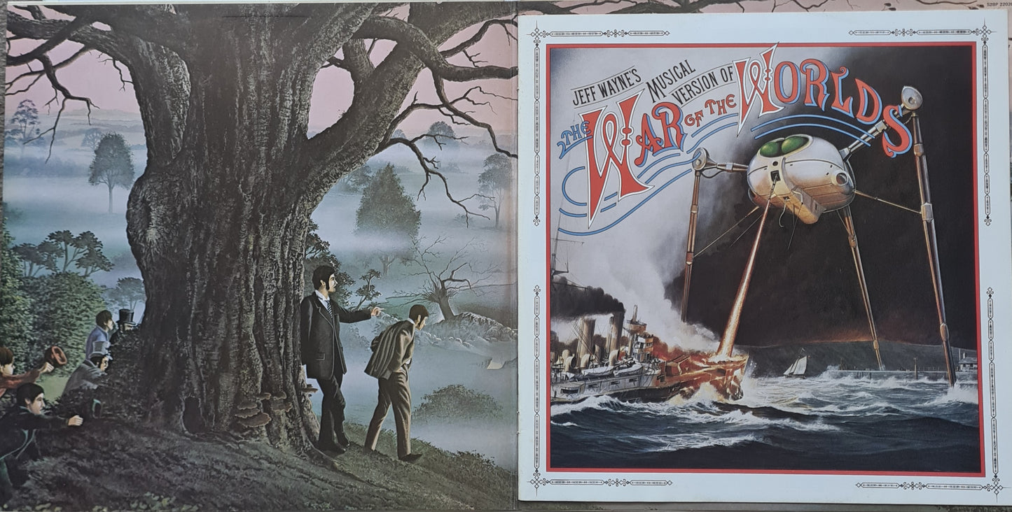 Jeff Wayne – Jeff Wayne's Musical Version Of The War Of The Worlds - 1978 (Gatefold) - Vinyl Record 2LP (near mint)