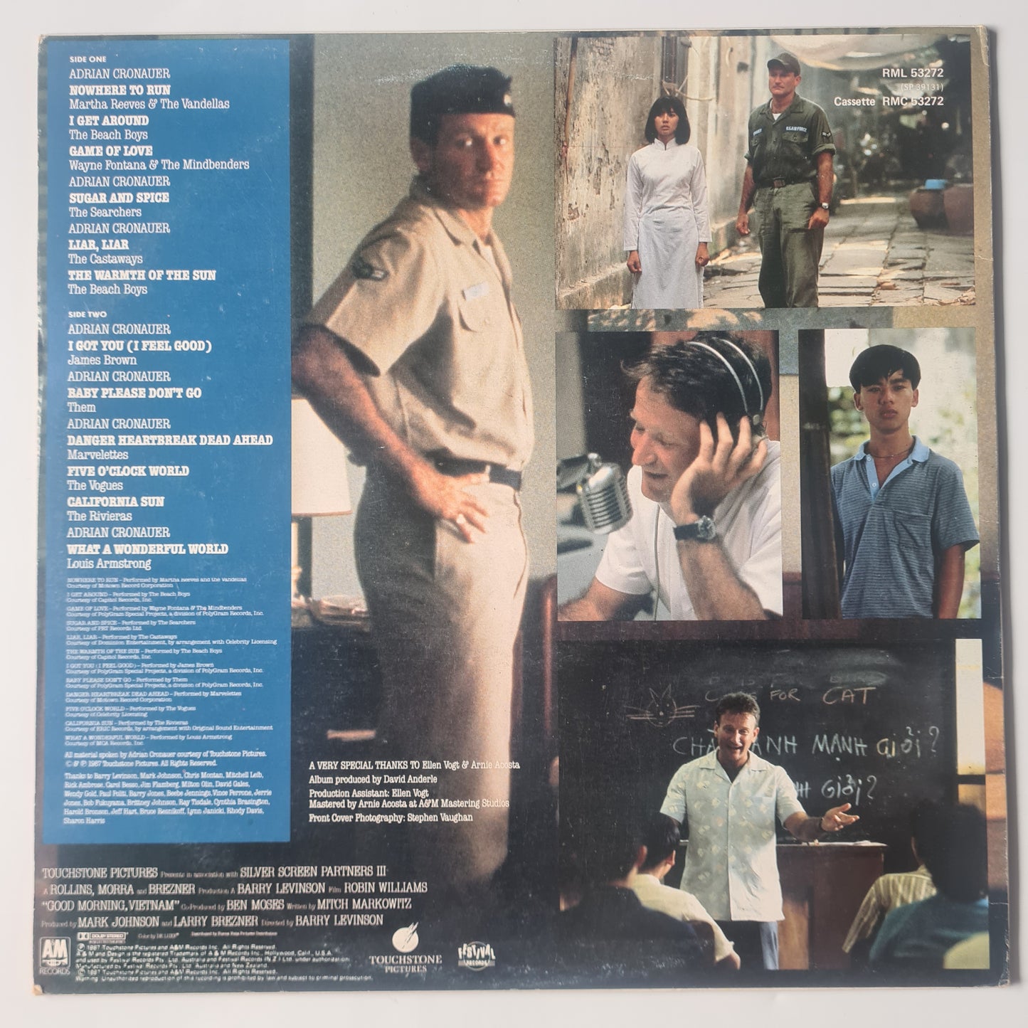 Various – Good Morning, Vietnam (Original Motion Picture Soundtrack) - 1988 - Vinyl Record LP