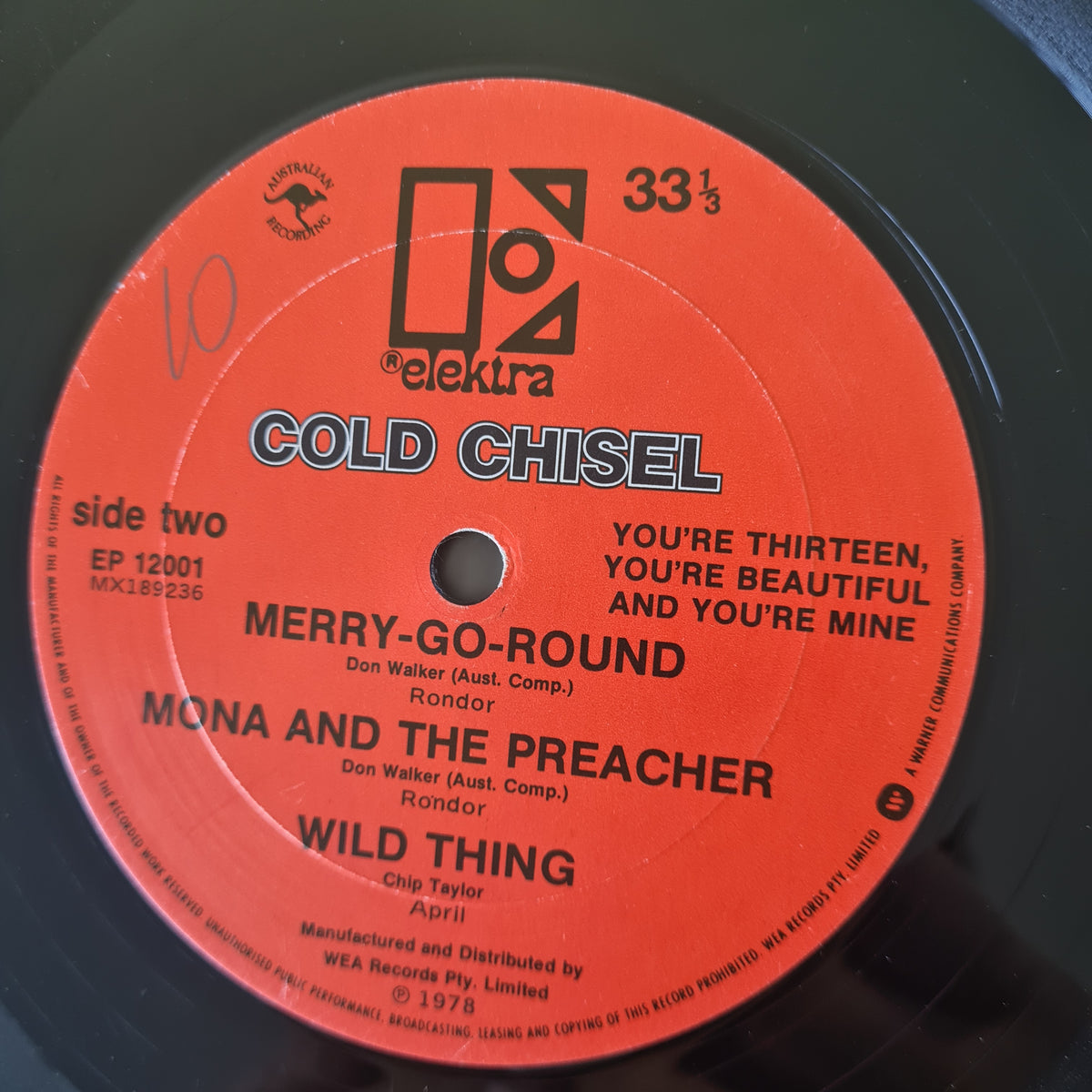 Cold Chisel – You're Thirteen, You're Beautiful And You're Mine - 1978 - Vinyl Record EP