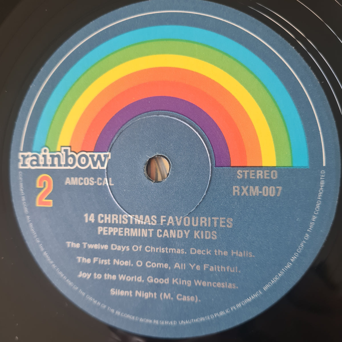 The Peppermint Candy Kids – 14 Christmas Favourites - 1970's (Australian Pressing) - Vinyl Record LP