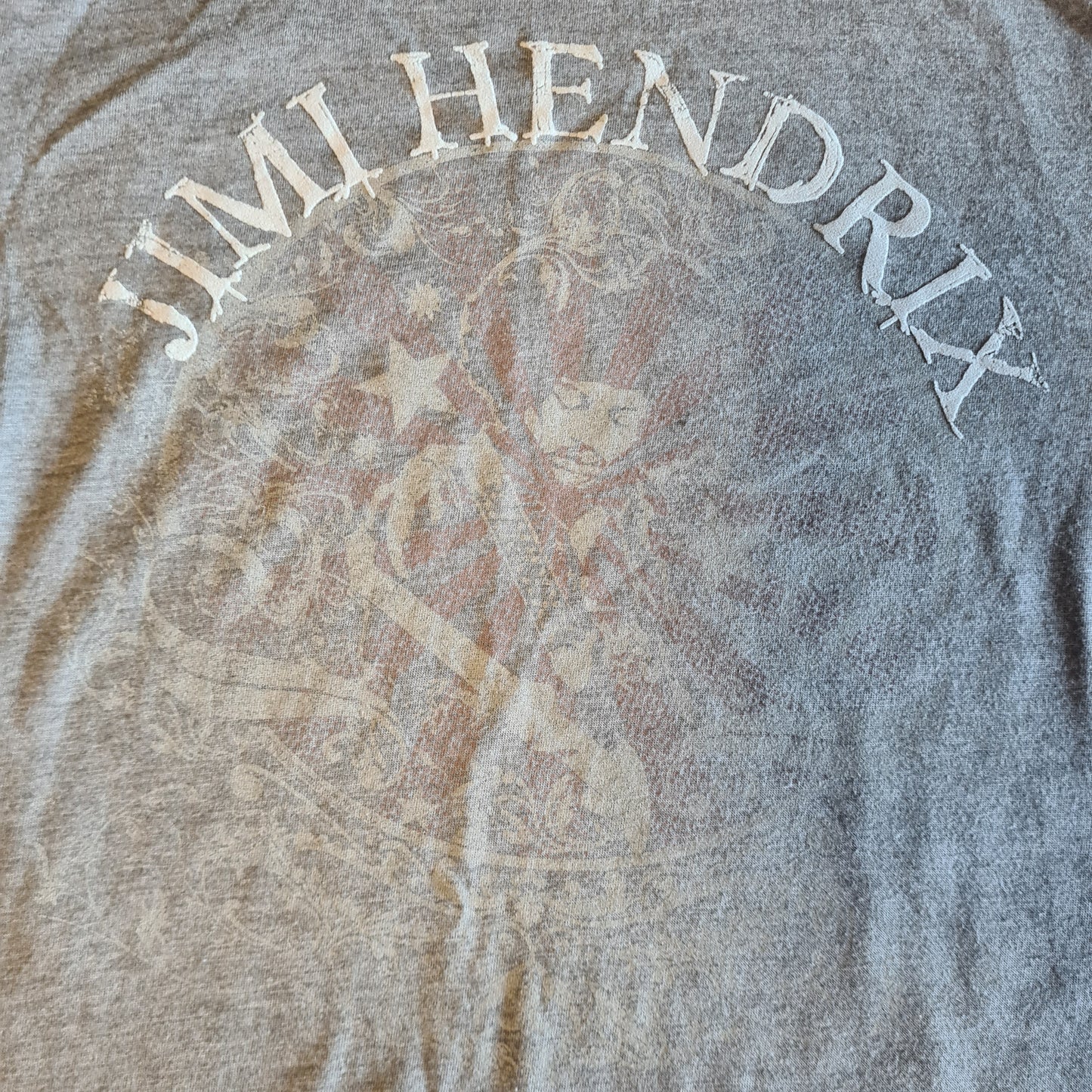Jimi Hendrix | Grey | Size Medium T-Shirt