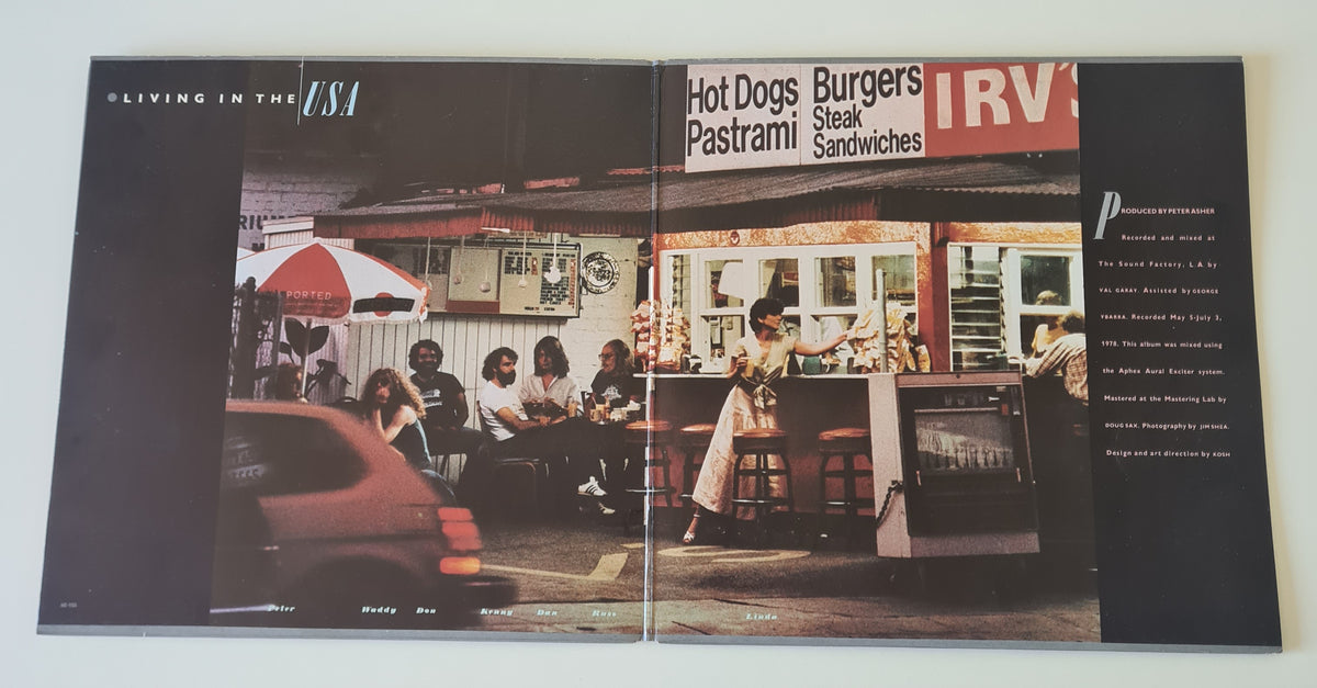 Linda Ronstadt – Living In The USA - 1978 (Gatefold) - Vinyl Record LP