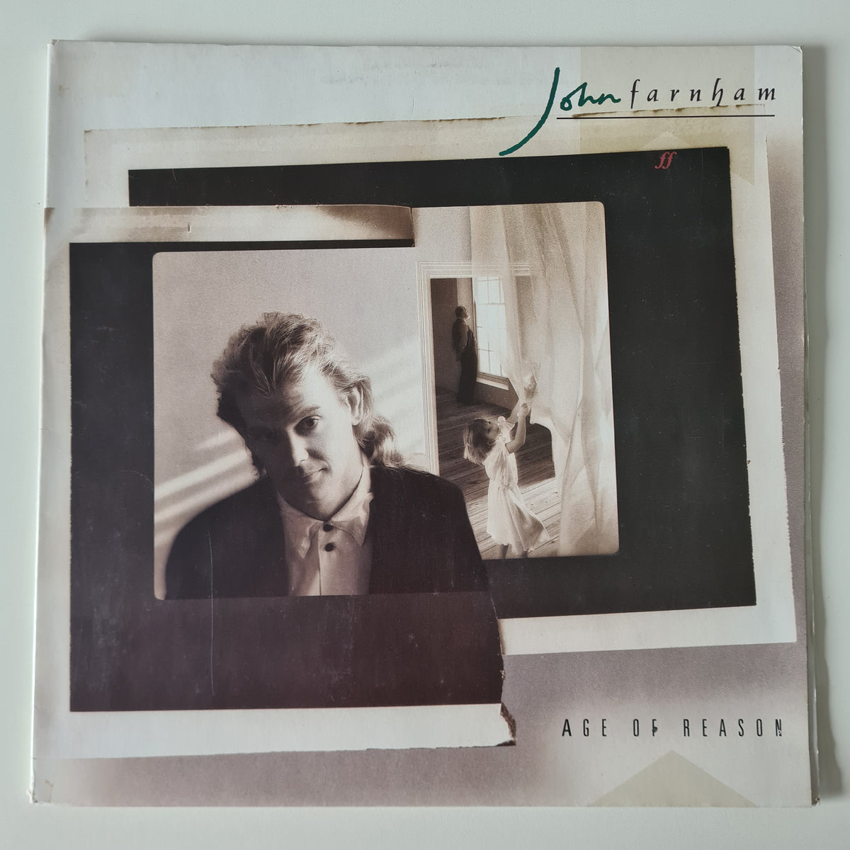 John Farnham – Age Of Reason - 1988 - Vinyl Record LP