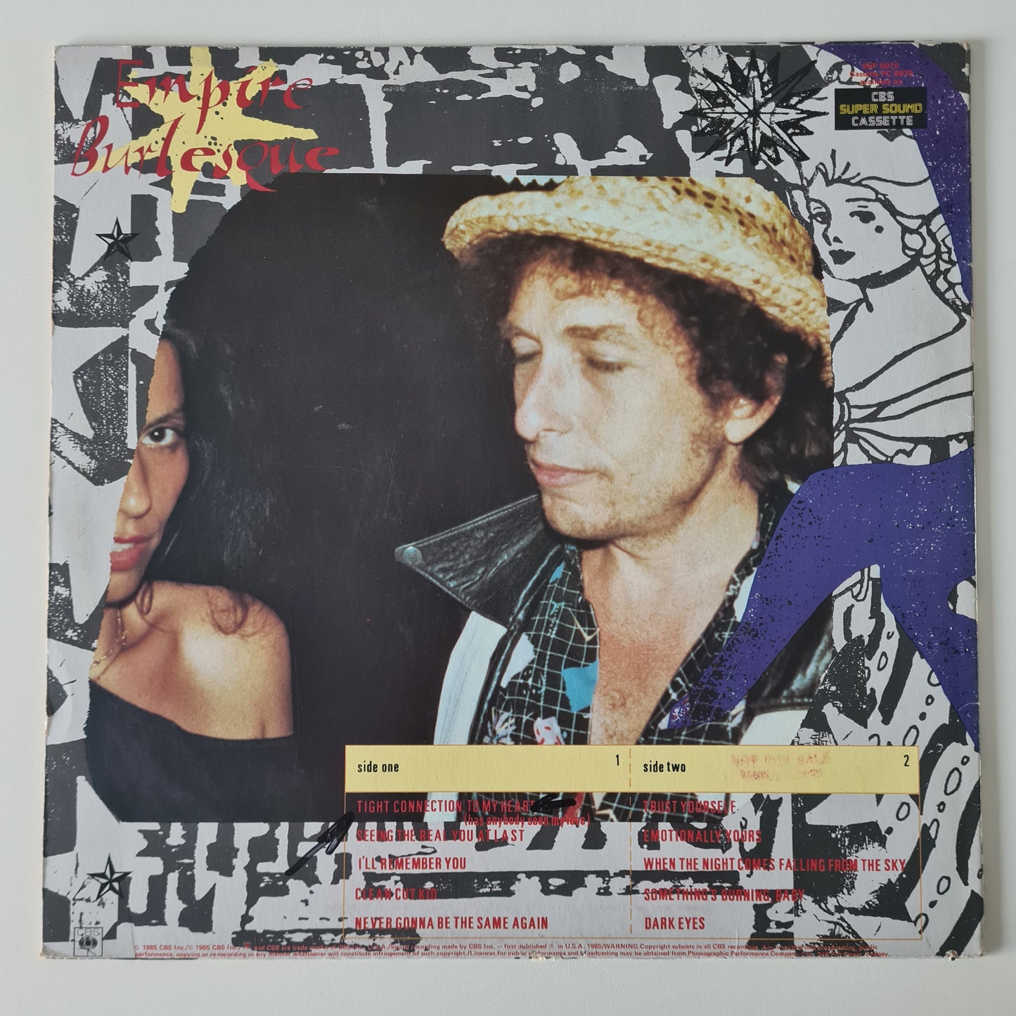 Bob Dylan – Empire Burlesque - 1985 - Vinyl Record LP