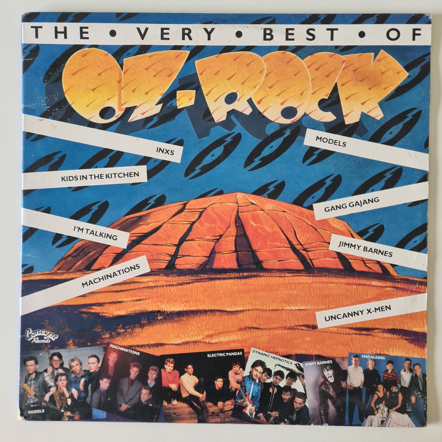 Various Artists – The Very Best Of Oz-Rock - 1986 (Australian Only Pressing) - Vinyl Record 2LP