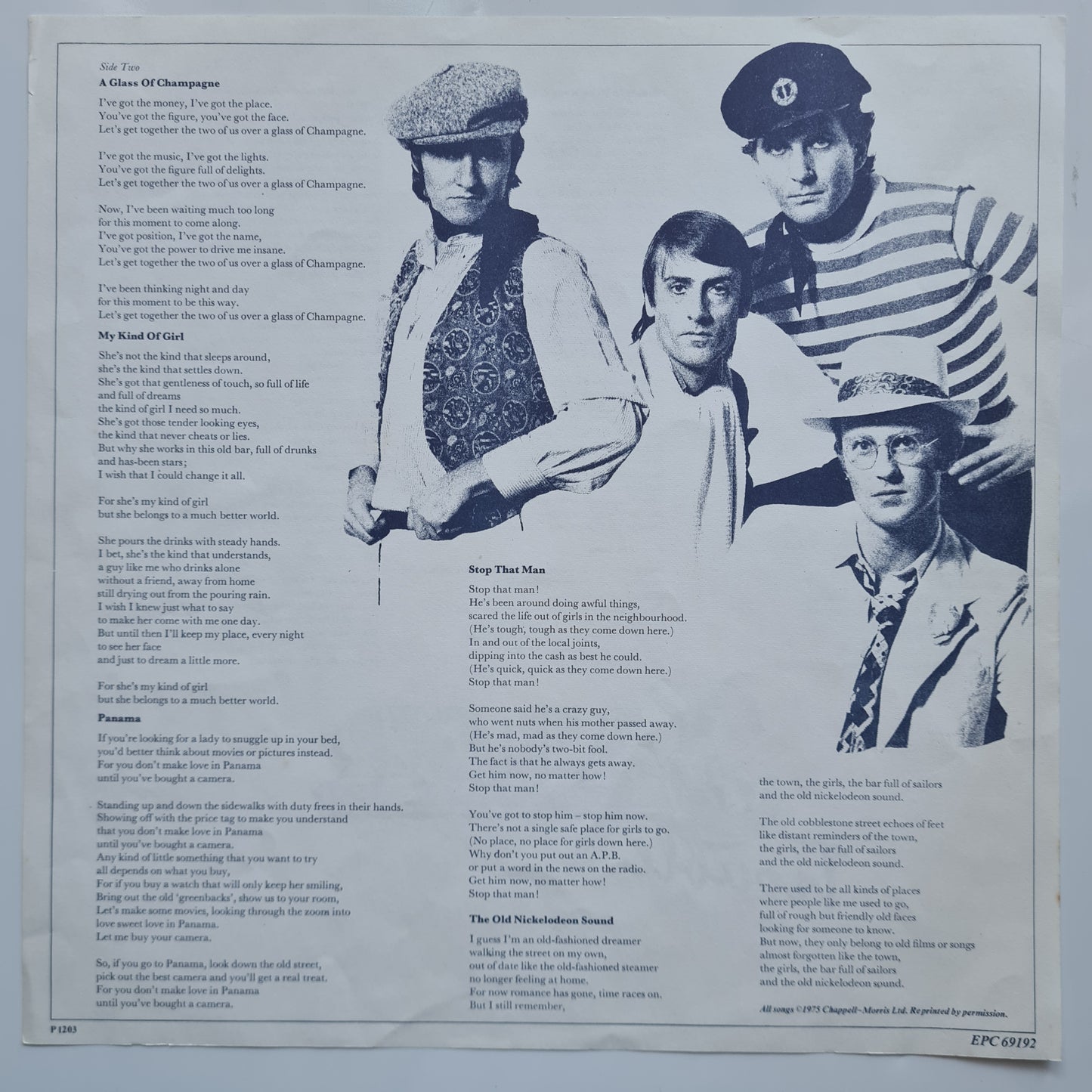Sailor – Trouble - 1975 (UK Pressing) - Vinyl Record LP