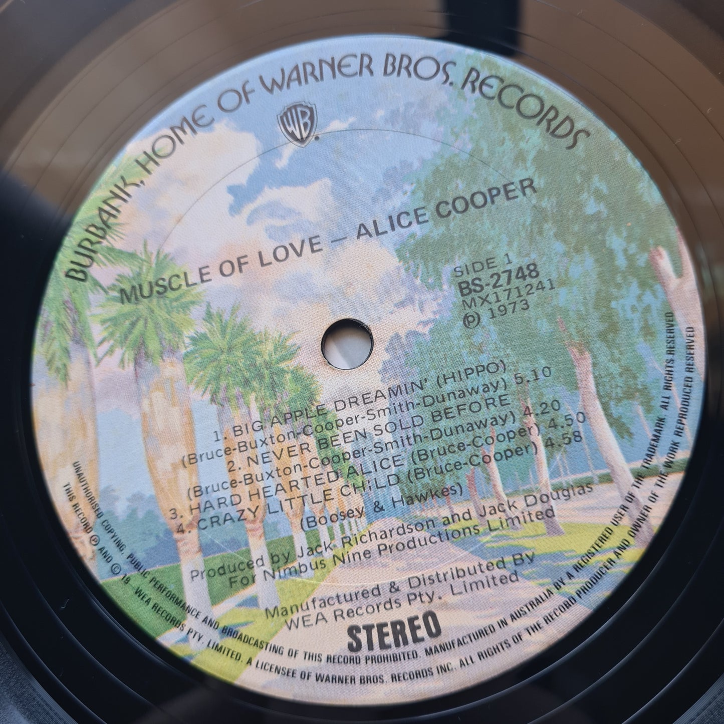 Alice Cooper – Muscle Of Love - 1973 (1st Australian Pressing with Box & Insert) - Vinyl Record LP