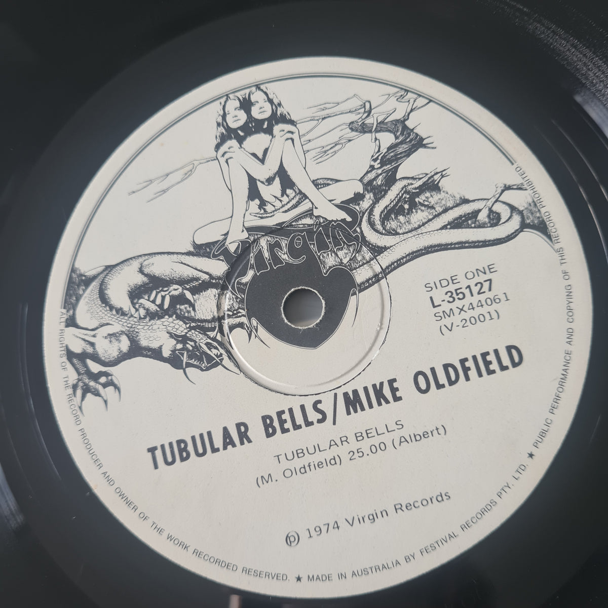 Mike Oldfield – Tubular Bells - 1974 - Vinyl Record LP
