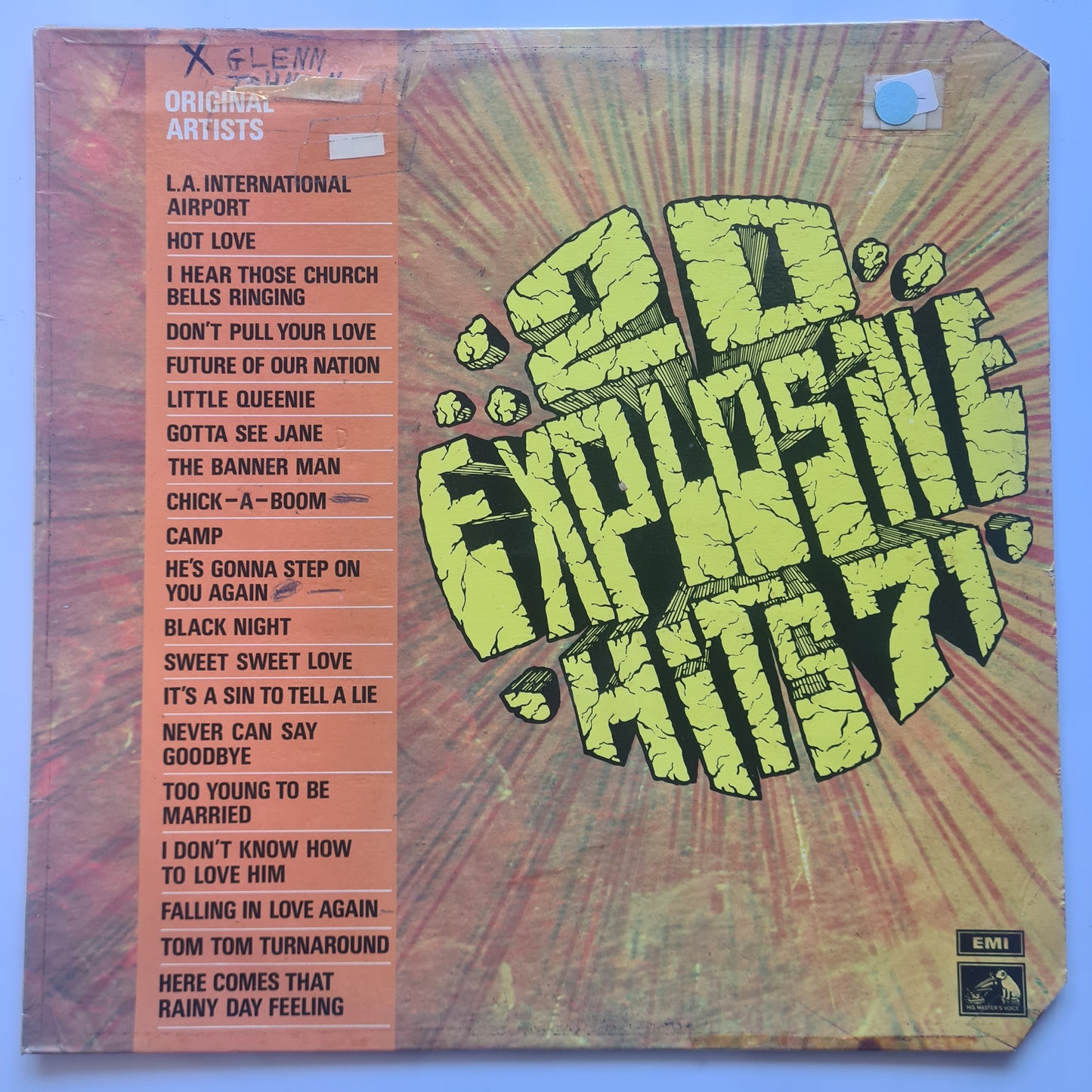 Various Artists - 20 Explosive Hits 71 - 1971 - Vinyl Record LP