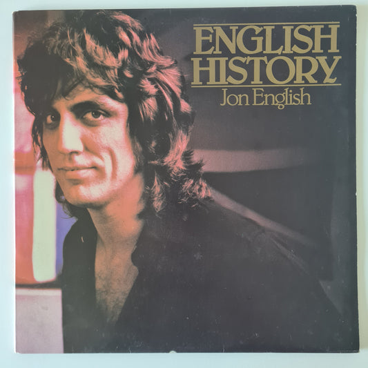 Jon English – English History - 1979 - Vinyl Record LP