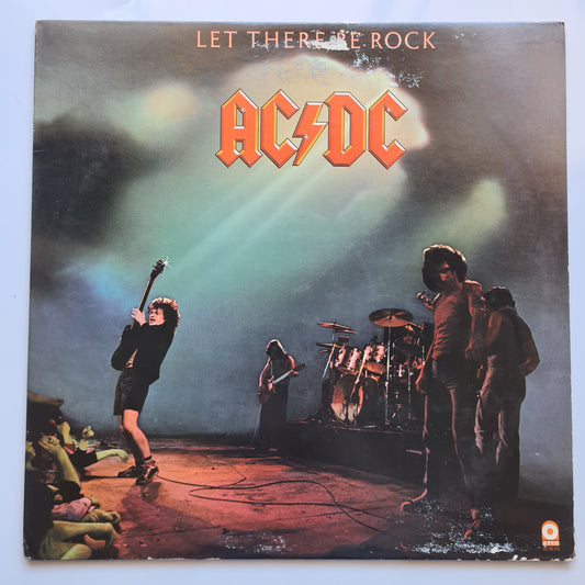 AC/DC – Let There Be Rock - 1977 (Early 80's USA Pressing) - Vinyl Record LP