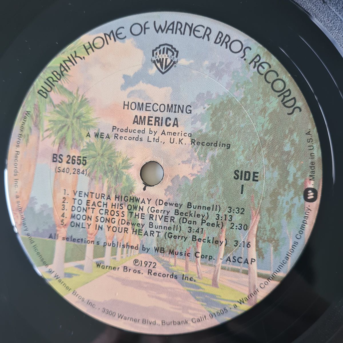 America – Homecoming - 1972 (1974 USA Tri-fold Pressing) - Vinyl Record LP