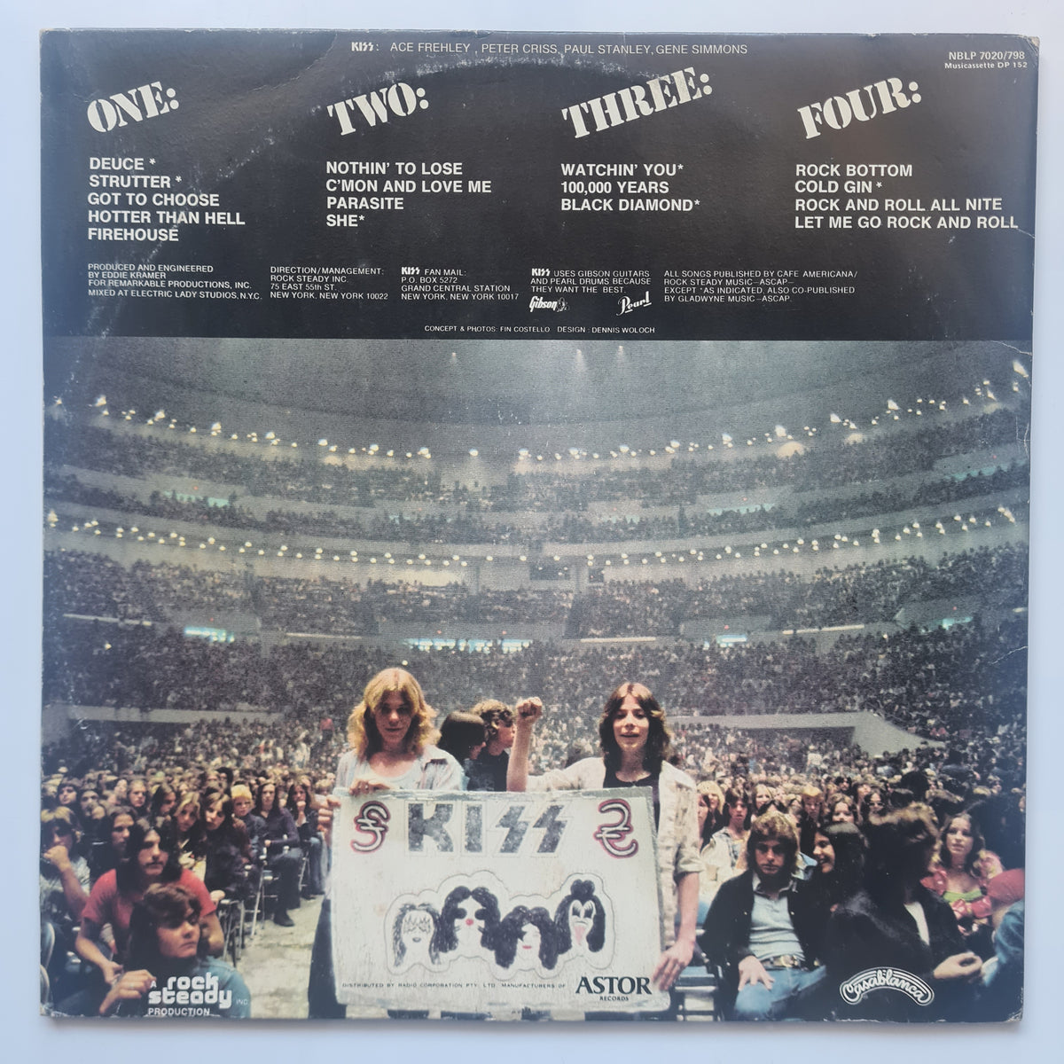 KISS – Alive! - 1975 (First Australian Pressing) - Vinyl Record 2LP