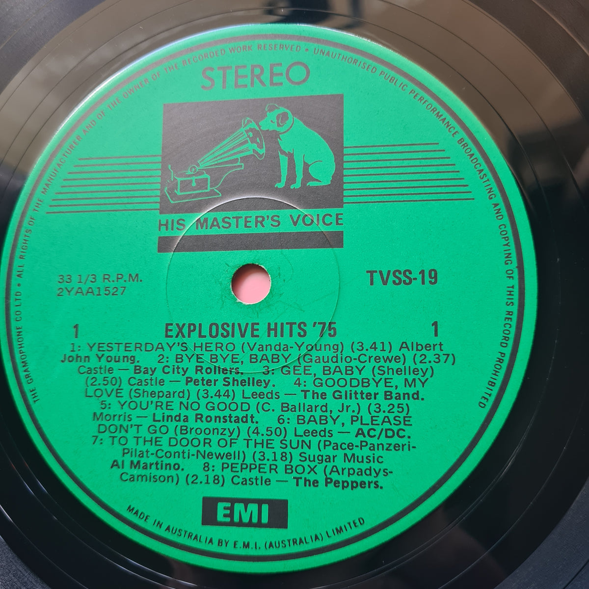 Various Artists – Explosive Hits '75 - 1975 - Vinyl Record LP