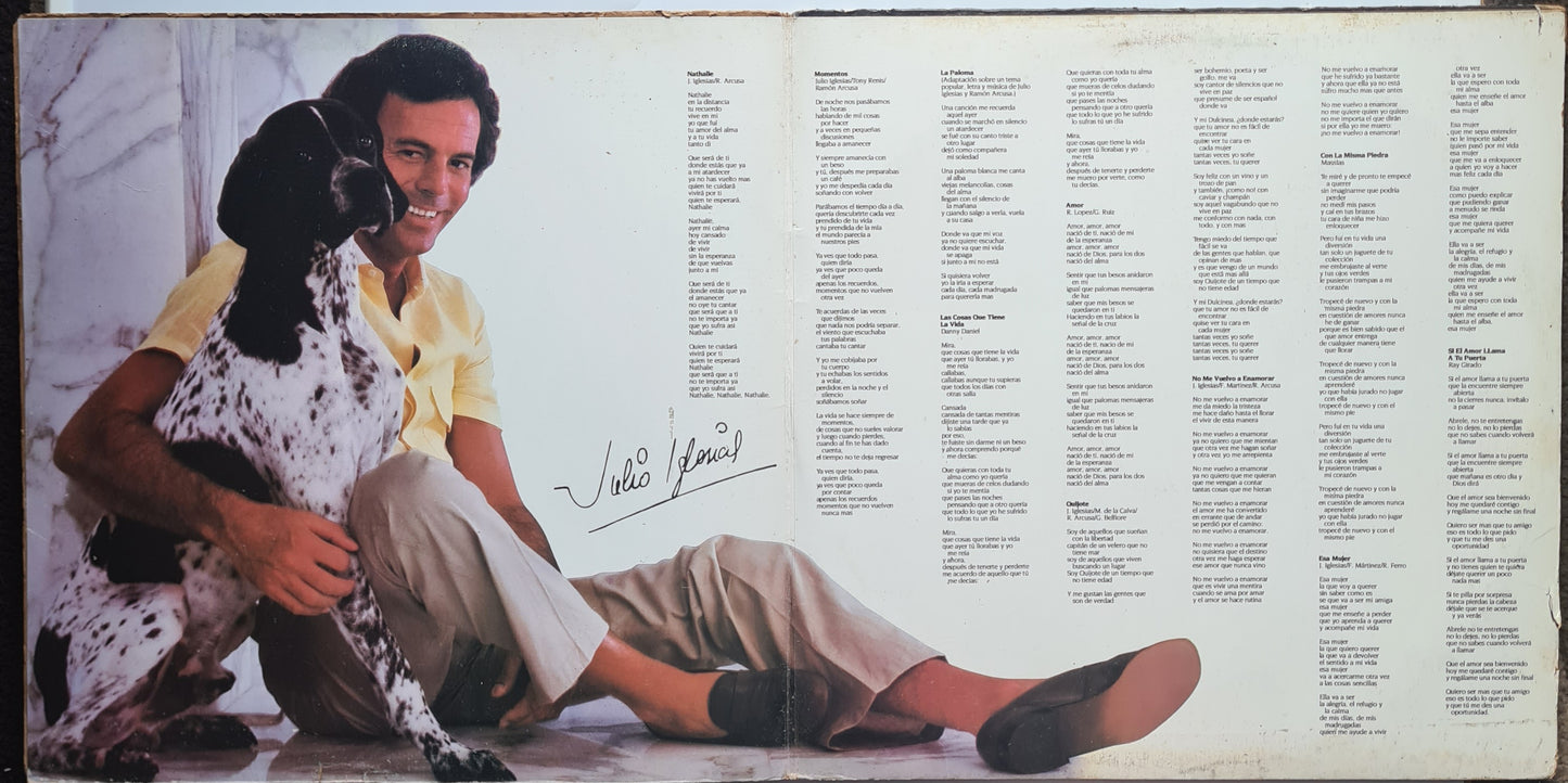 Julio Iglesias – Momentos - 1982 - Vinyl Record LP