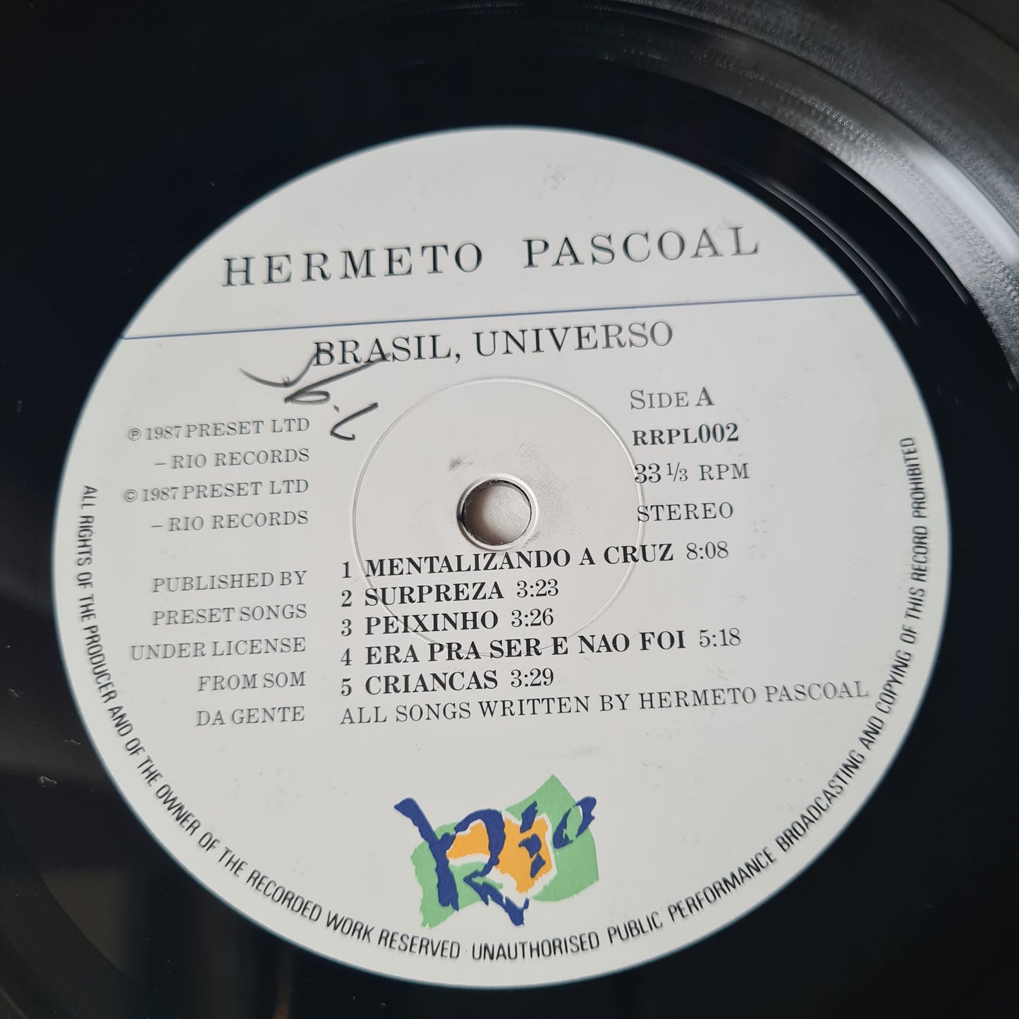 Hermeto Pascoal And Group – Brasil Universo - 1987 - Vinyl Record LP 🇧🇷